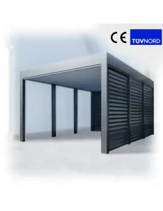 Carport Wiata Garażowa Samochodowa Zadaszenie 3x6m Wypełnienie 3+1