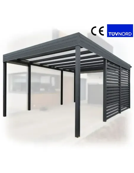 Carport Wiata Garażowa Samochodowa Zadaszenie 3x6m Wypełnienie 2+0