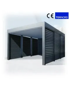 Carport Wiata Garażowa Samochodowa Zadaszenie 3x6m Wypełnienie 6+1