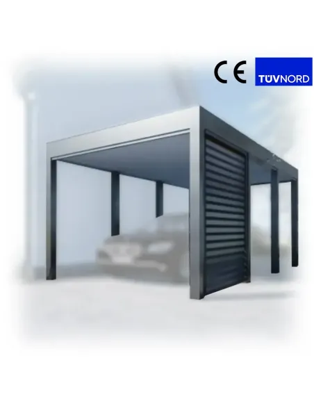 Carport Wiata Garażowa Samochodowa Zadaszenie 3x6m Wypełnienie 1+0