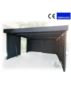 Carport Wiata Garażowa Samochodowa Zadaszenie 3x6m Wypełnienie 5+2