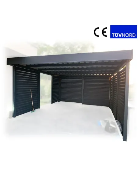 Carport Wiata Garażowa Samochodowa Zadaszenie 3x6m Wypełnienie 5+2