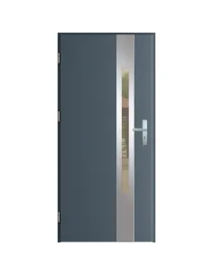 Drzwi Zewnętrzne Mikea Hybrid Elevado Inox Płaskie