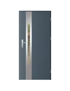 Drzwi Zewnętrzne Mikea Hybrid Elevado Inox Płaskie 2