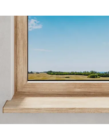 Parapet Wewnętrzny PCV - ANTRACYT + Zaślepki