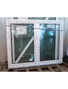 Okno PCV Rozwierno-Uchylne 180 x 140 cm Białe