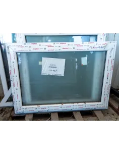 WYPRZEDAŻ - Okno PCV Rozwierno-Uchylne 138 x 97 cm Antracytowe 2