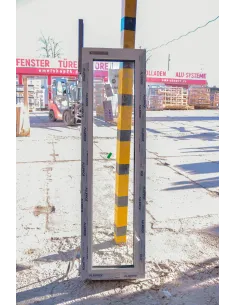 Okno Aluminiowe Przeciwpożarowe 50 x 180 cm - RAL 9016 - FIX