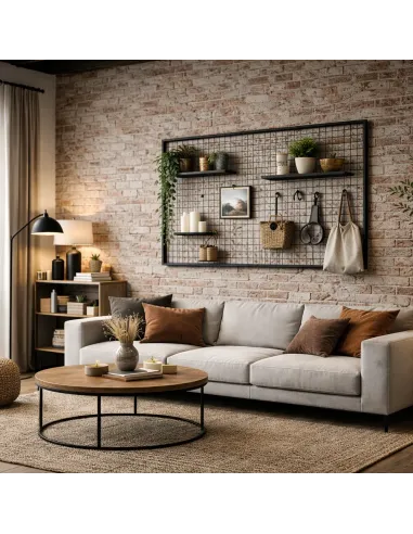 Krata Metalowa Ekspozycyjna Loft - 70 x 250 cm
