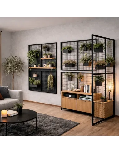 Krata Metalowa Ekspozycyjna Loft - 50 x 238 cm