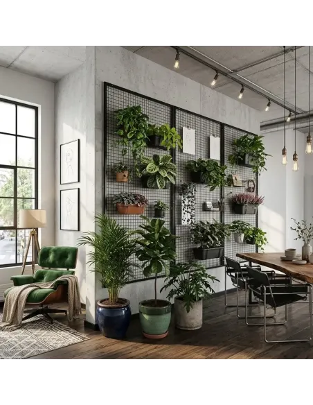 Krata Metalowa Ekspozycyjna Loft - 70 x 250 cm