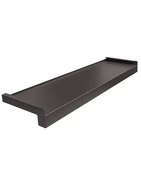 Parapet Zewnętrzny Stalowy - Brąz RAL 8019