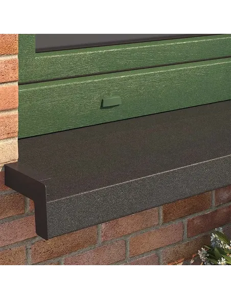 Parapet Zewnętrzny Stalowy - Brąz RAL 8019