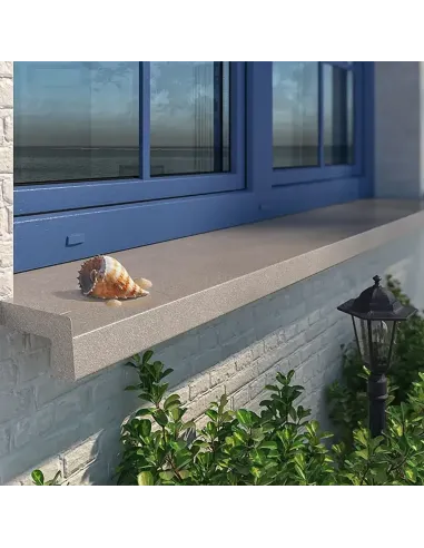 Parapet Zewnętrzny Stalowy - Srebrny RAL 9007