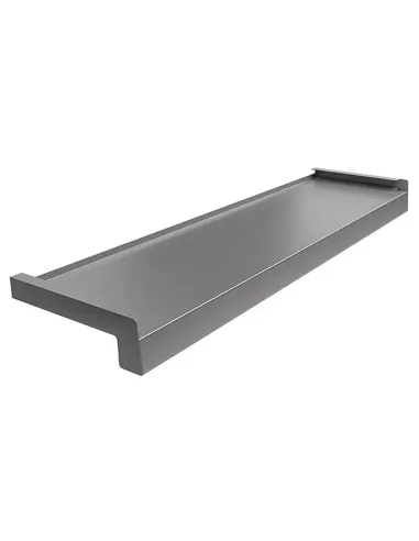 Parapet Zewnętrzny Stalowy - Srebrny RAL 9007