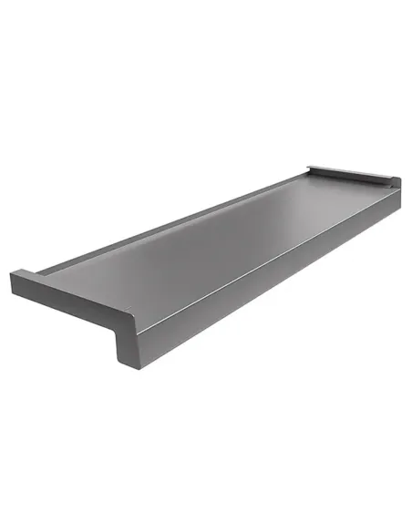 Parapet Zewnętrzny Stalowy - Srebrny RAL 9007