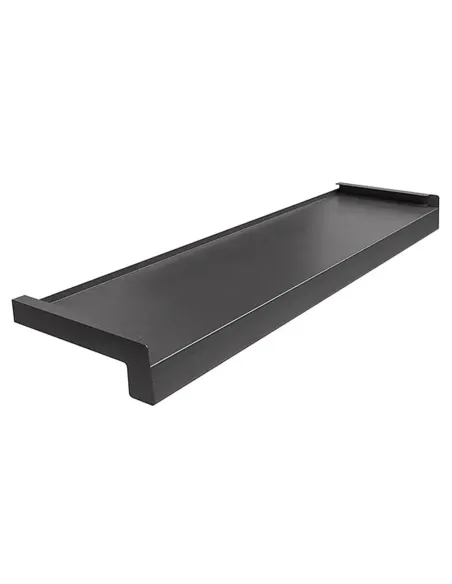 Parapet Zewnętrzny Stalowy - Antracyt RAL 7016 Struktura Piasku
