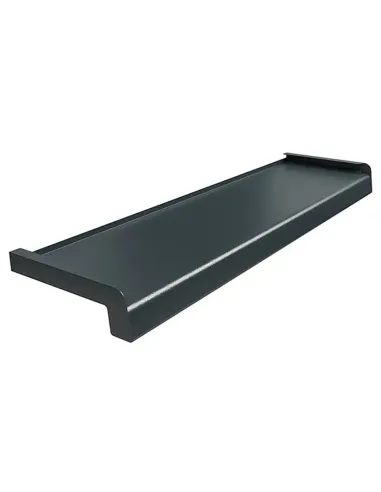 Parapet Zewnętrzny Stalowy Softline - Antracyt Struktura