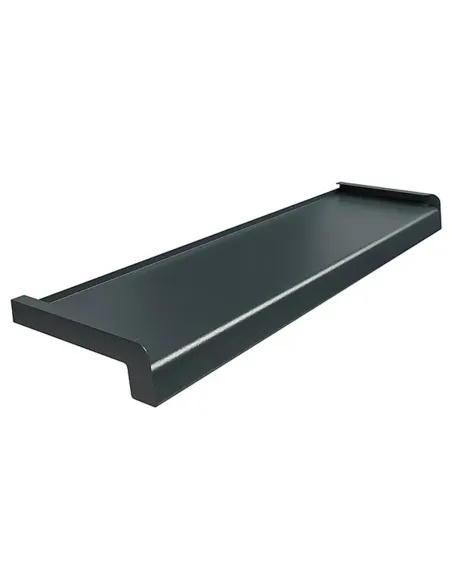 Parapet Zewnętrzny Stalowy Softline - Antracyt Struktura