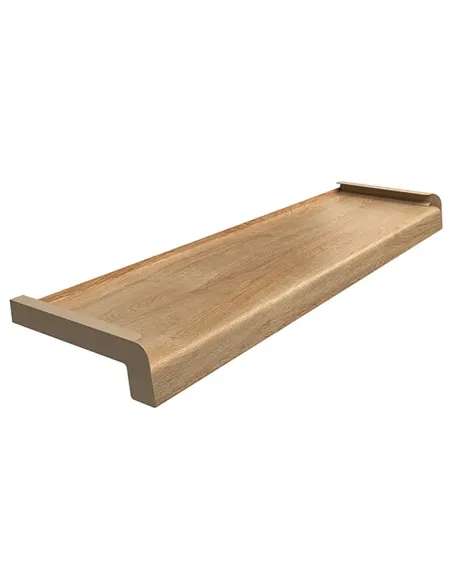 Parapet Zewnętrzny Stalowy Laminowany - Dąb Naturalny