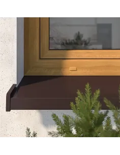 Parapet Zewnętrzny Aluminiowy - Antracyt RAL 7016 2