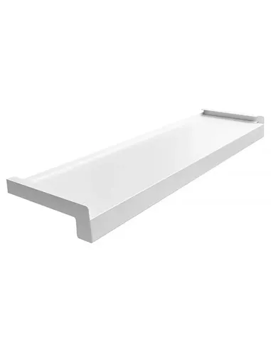 Parapet Zewnętrzny Aluminiowy - Biały RAL 9016