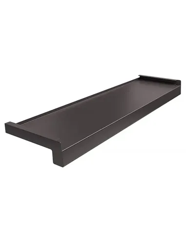 Parapet Zewnętrzny Aluminiowy - Brąz RAL 8019