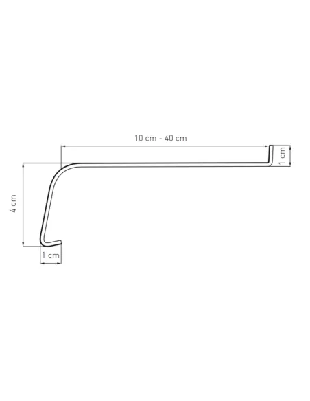 Parapet Zewnętrzny Aluminiowy Imitacja Płytki - Brąz RAL 8017