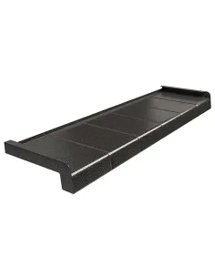 Parapet Zewnętrzny Aluminiowy Imitacja Płytki - Antyk Stal