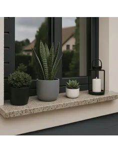 Parapet Zewnętrzny Granitowy - Nero Impala 2