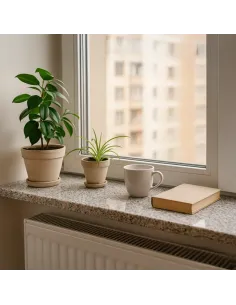Parapet Zewnętrzny Granitowy - Imperial White 2