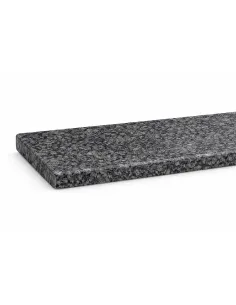 Parapet Zewnętrzny Granitowy - Steel Grey Lapatura
