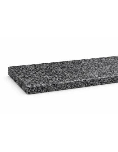 Parapet Zewnętrzny Granitowy - Steel Grey Lapatura
