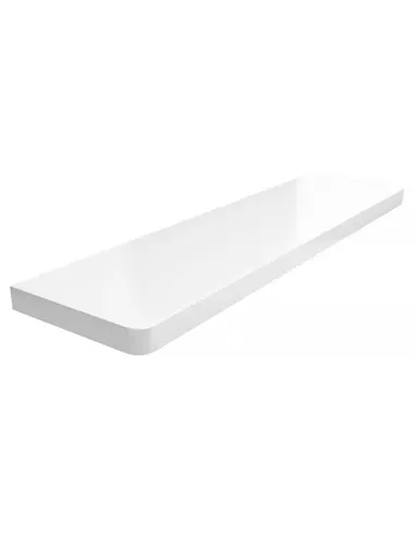 Parapet Wewnętrzny MDF Laminowany - Biały Połysk