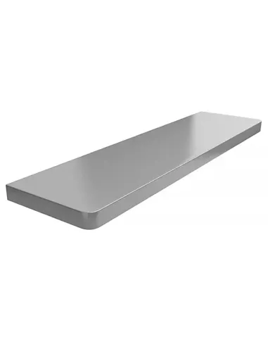 Parapet Wewnętrzny MDF Laminowany - Aluminium 58