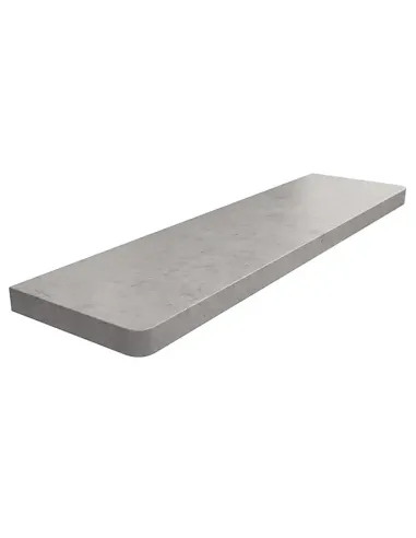 Parapet Wewnętrzny MDF Laminowany - Beton Gładki Jasny