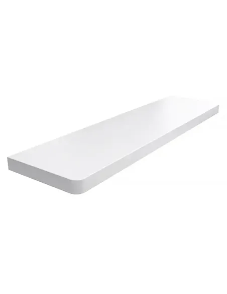 Parapet Wewnętrzny MDF Zielona Płytka - Białe Drewno