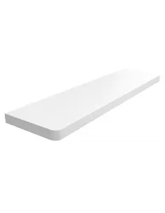Parapet Wewnętrzny MDF Zielona Płytka - Biały Mat