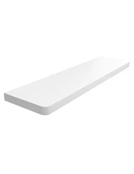 Parapet Wewnętrzny MDF Zielona Płytka - Biały Mat