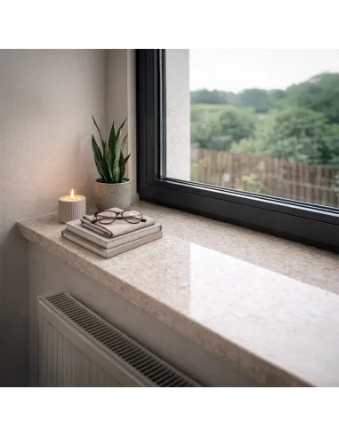 Parapet wewnętrzny z konglomeratu (Aglomarmur) - Carnico
