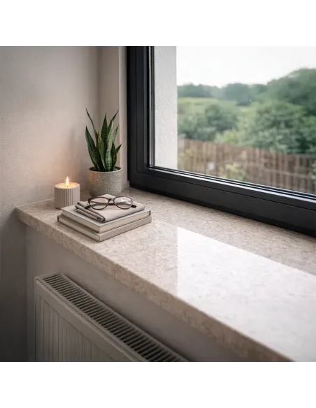 Parapet wewnętrzny z konglomeratu (Aglomarmur) - Carnico