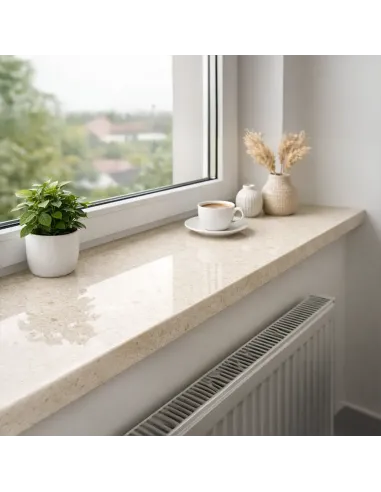 Parapet wewnętrzny z konglomeratu (Aglomarmur) - Carnico