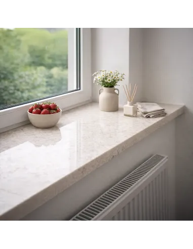 Parapet wewnętrzny z konglomeratu (Aglomarmur) - Carnico