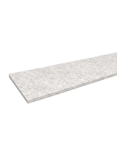 Parapet wewnętrzny z konglomeratu (Aglomarmur) - Misty White