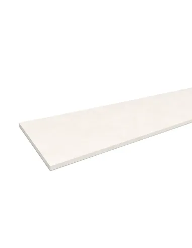 Parapet wewnętrzny z konglomeratu (Aglomarmur) - White Pearl