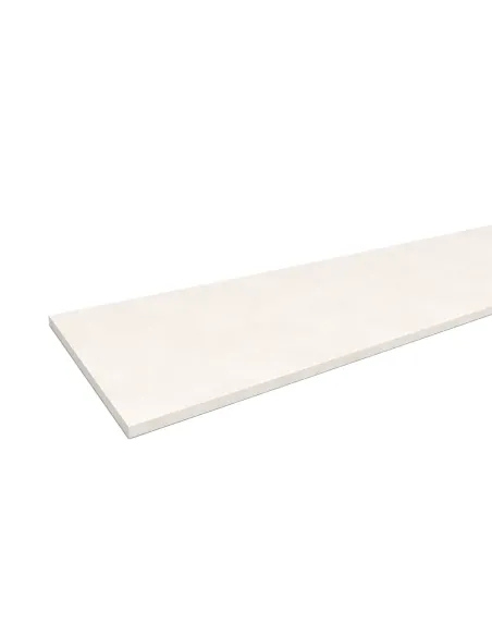Parapet wewnętrzny z konglomeratu (Aglomarmur) - White Pearl