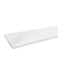 Parapet wewnętrzny marmurowy - Bianco Carrara