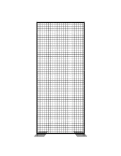 Wolnostojąca Krata Metalowa Ekspozycyjna - 102 x 238 cm