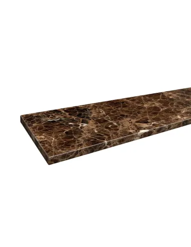 Parapet wewnętrzny marmurowy - Emperador
