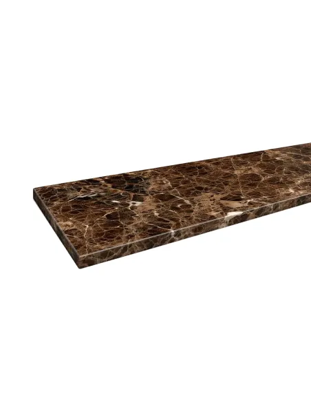 Parapet wewnętrzny marmurowy - Emperador